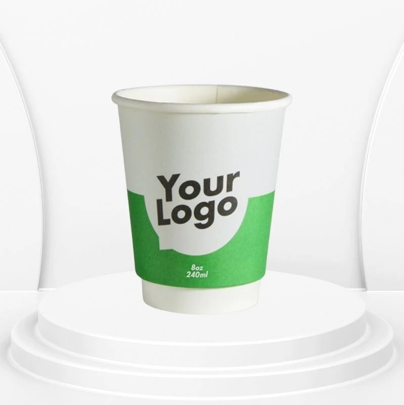 Double wall paper cups with custom print